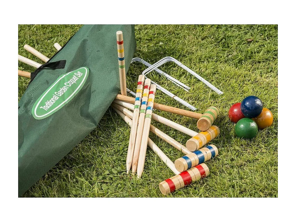 Set de croquet familial en bois