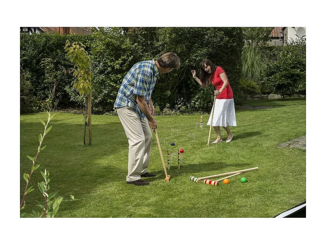 Set de croquet familial en bois