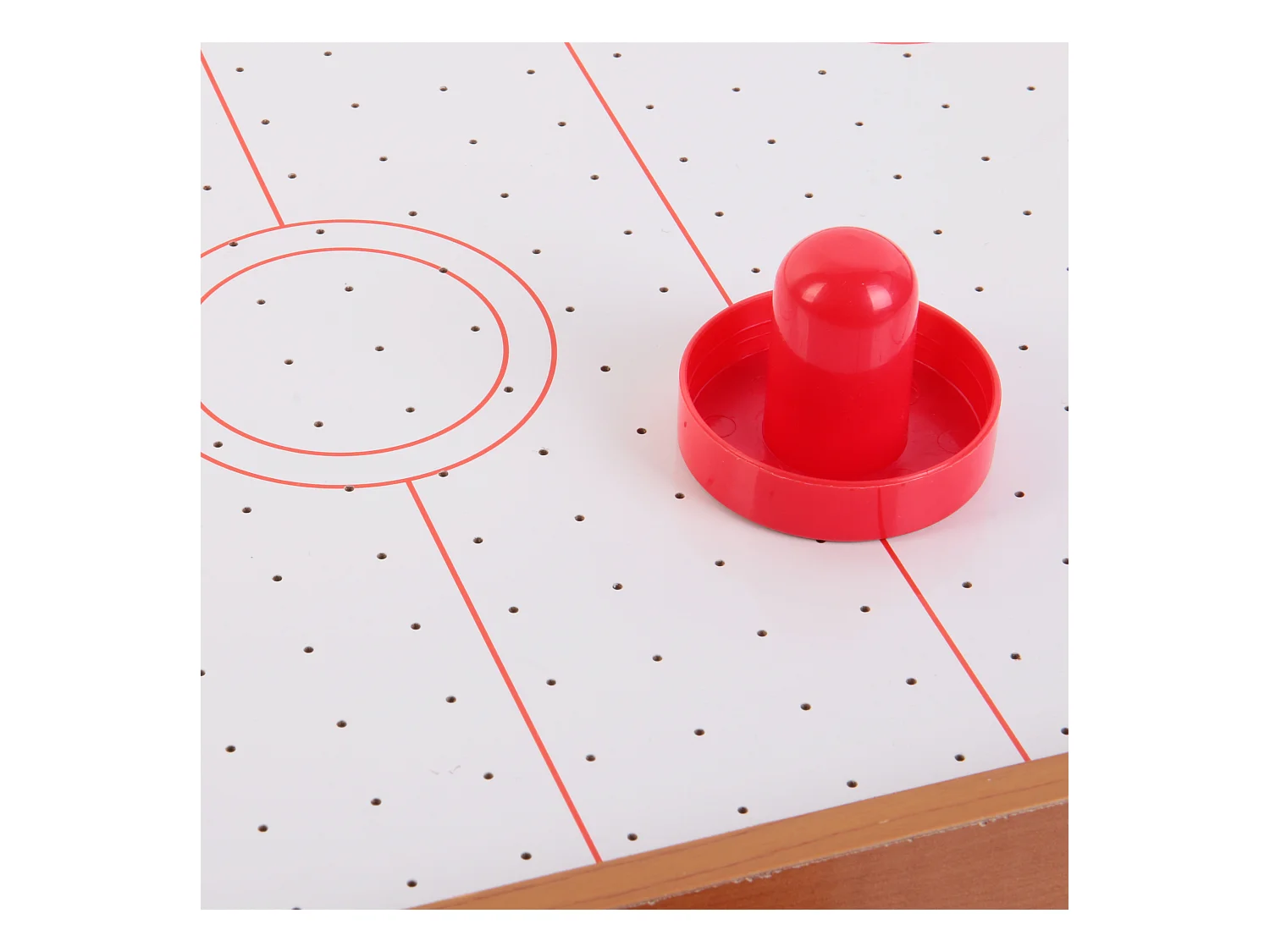 Jeu De Table Hockey Noir, Marron, Blanc