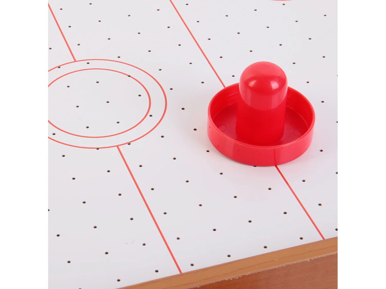 Jeu De Table Hockey Noir, Marron, Blanc