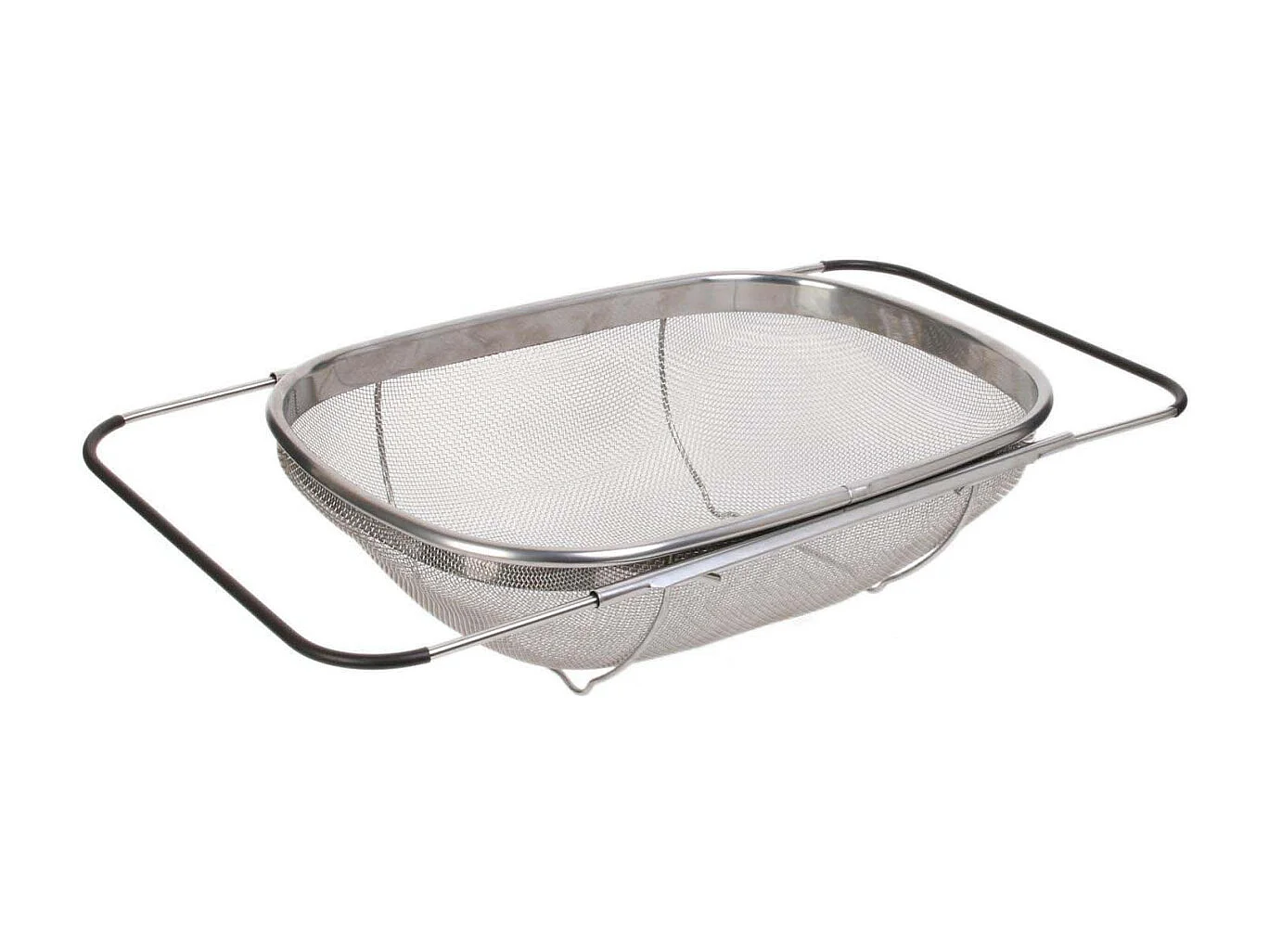 Passoire A Poignees Extensibles Argent