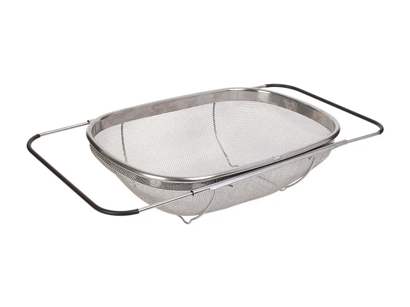 Passoire A Poignees Extensibles Argent