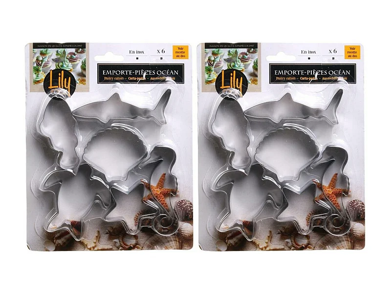 Emporte-pièce en métal Océan