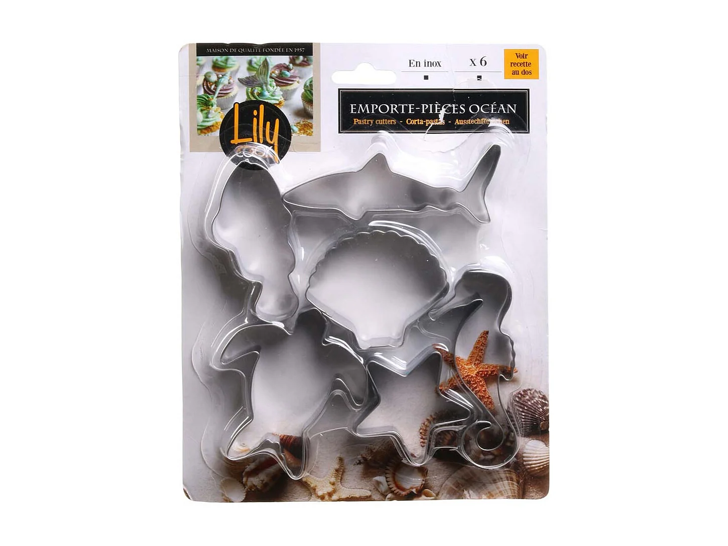 Emporte-pièce en métal Océan