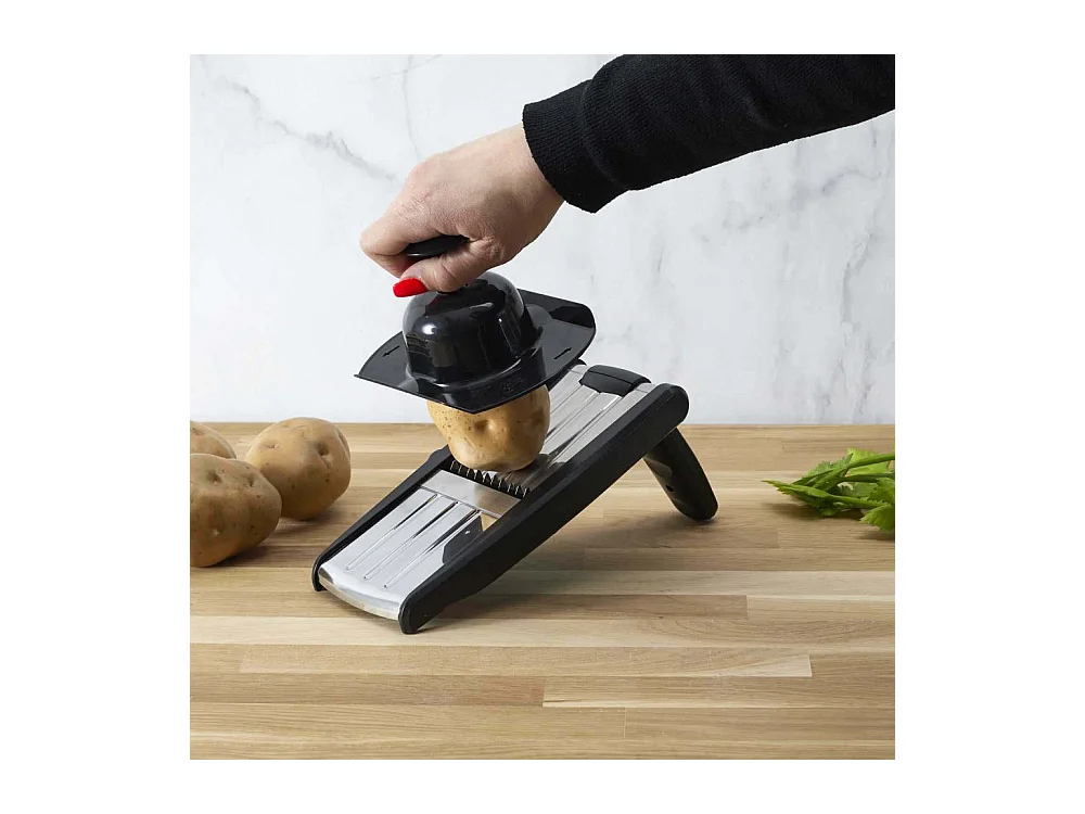 Mandoline avec lames en acier inoxydable