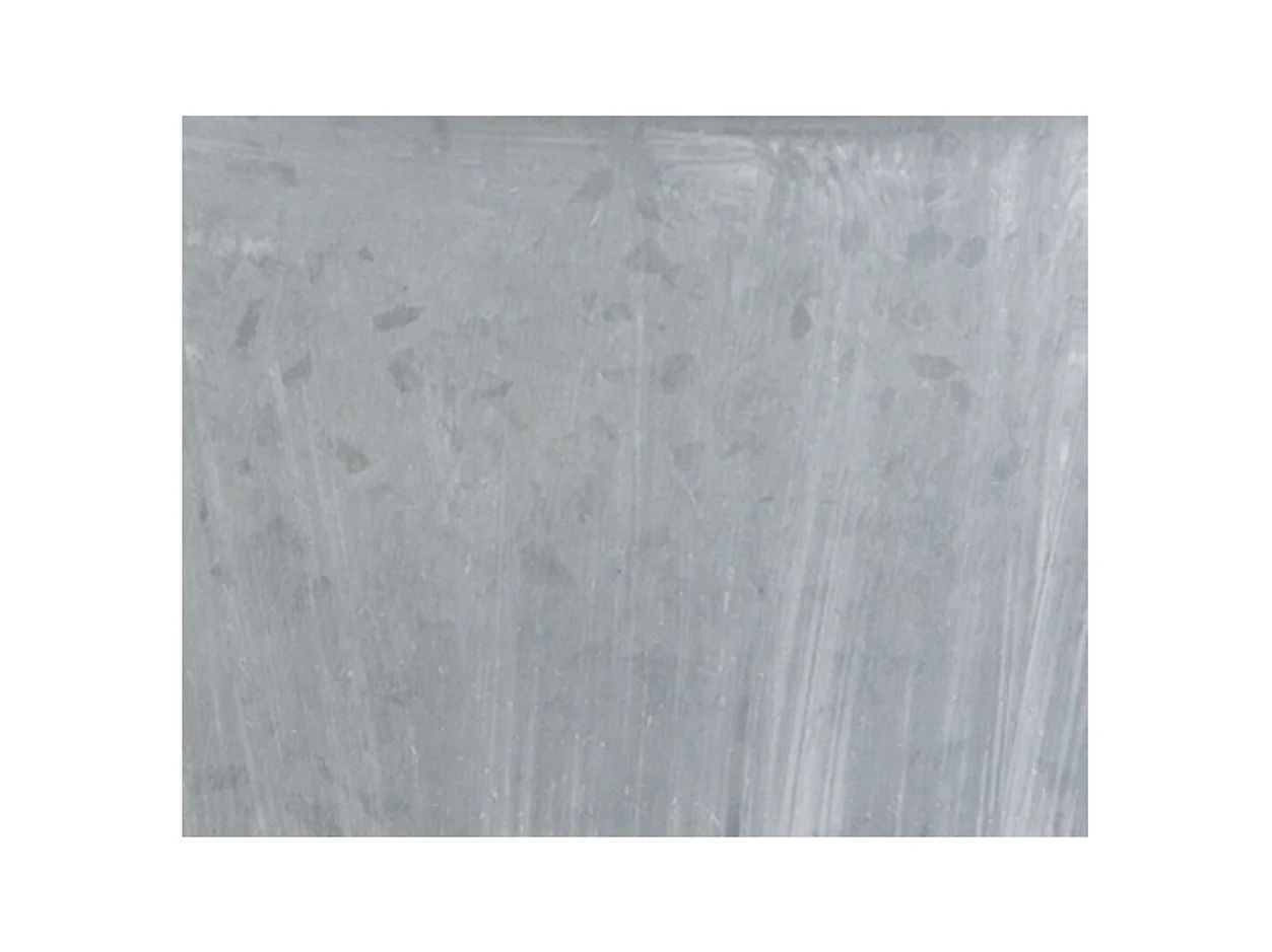 Corbeille en zinc et anses en corde