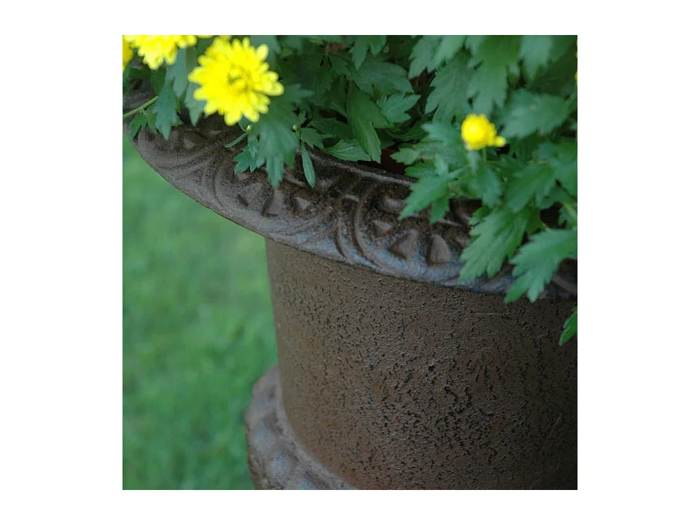 Vase Médicis en fonte Hauteur 66 cm