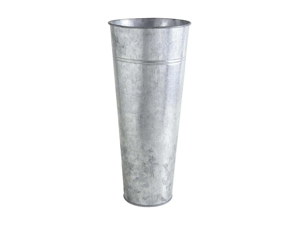 Vase de jardin en zinc lourd 40 cm