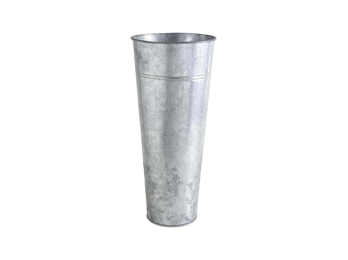 Vase de jardin en zinc lourd 50 cm