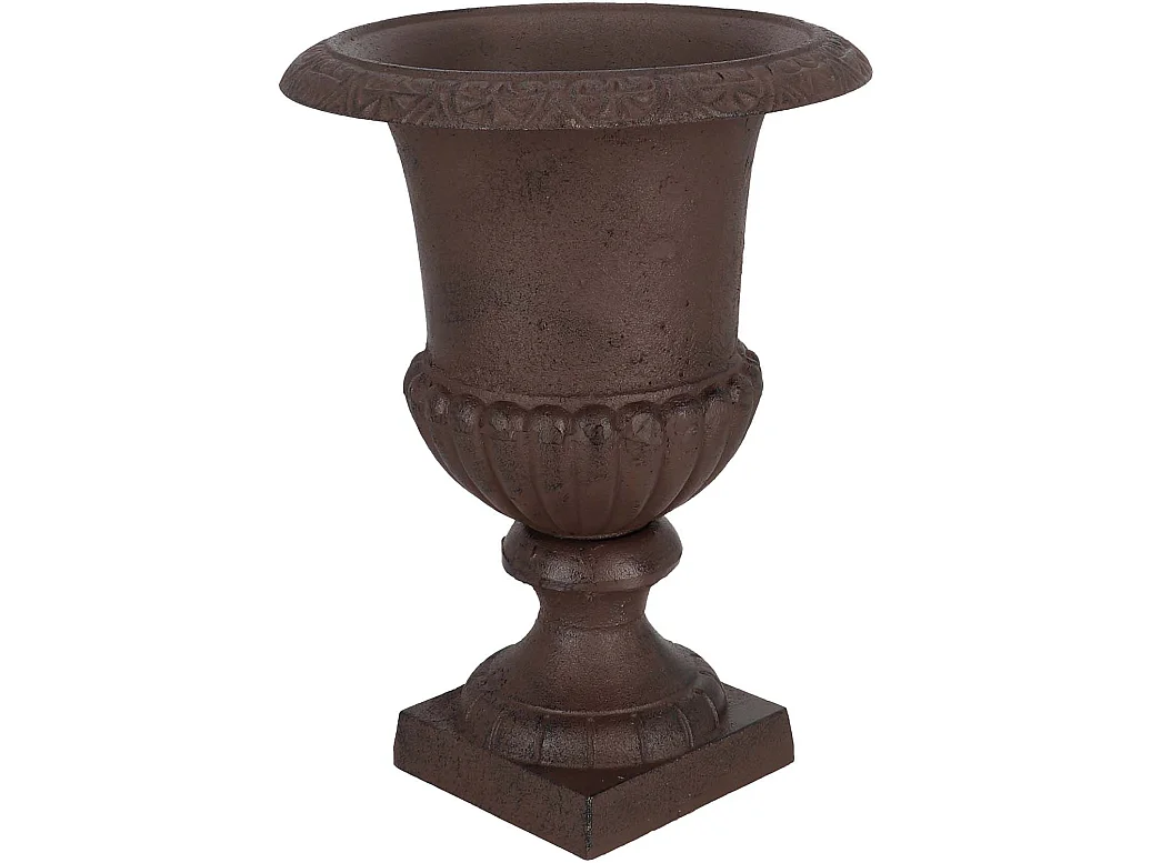 Medici-Vase aus Gusseisen Höhe 42 cm