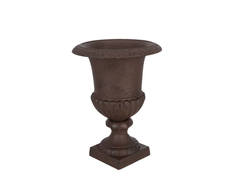 Medici-Vase aus Gusseisen Höhe 42 cm