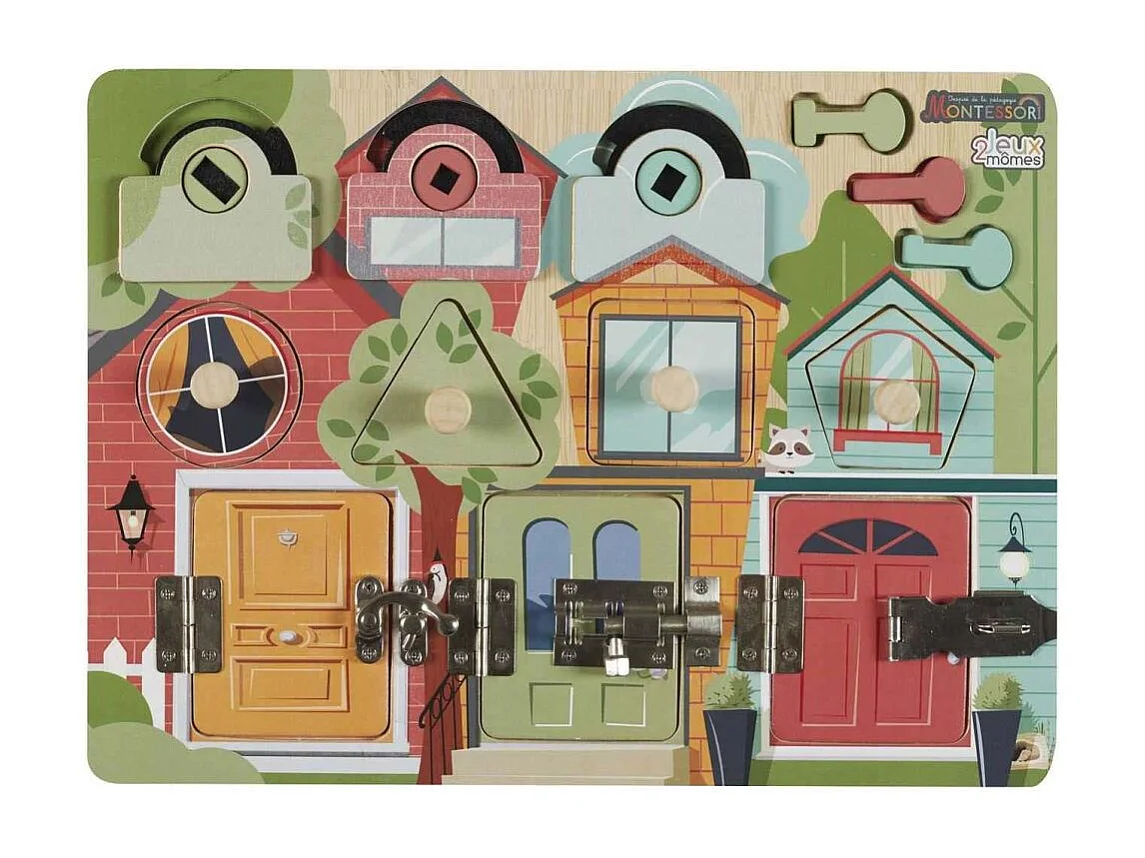 Tableau D Apprentissage Sensoriel Multicolore