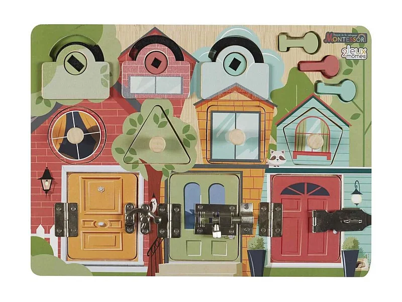 Tableau D Apprentissage Sensoriel Multicolore