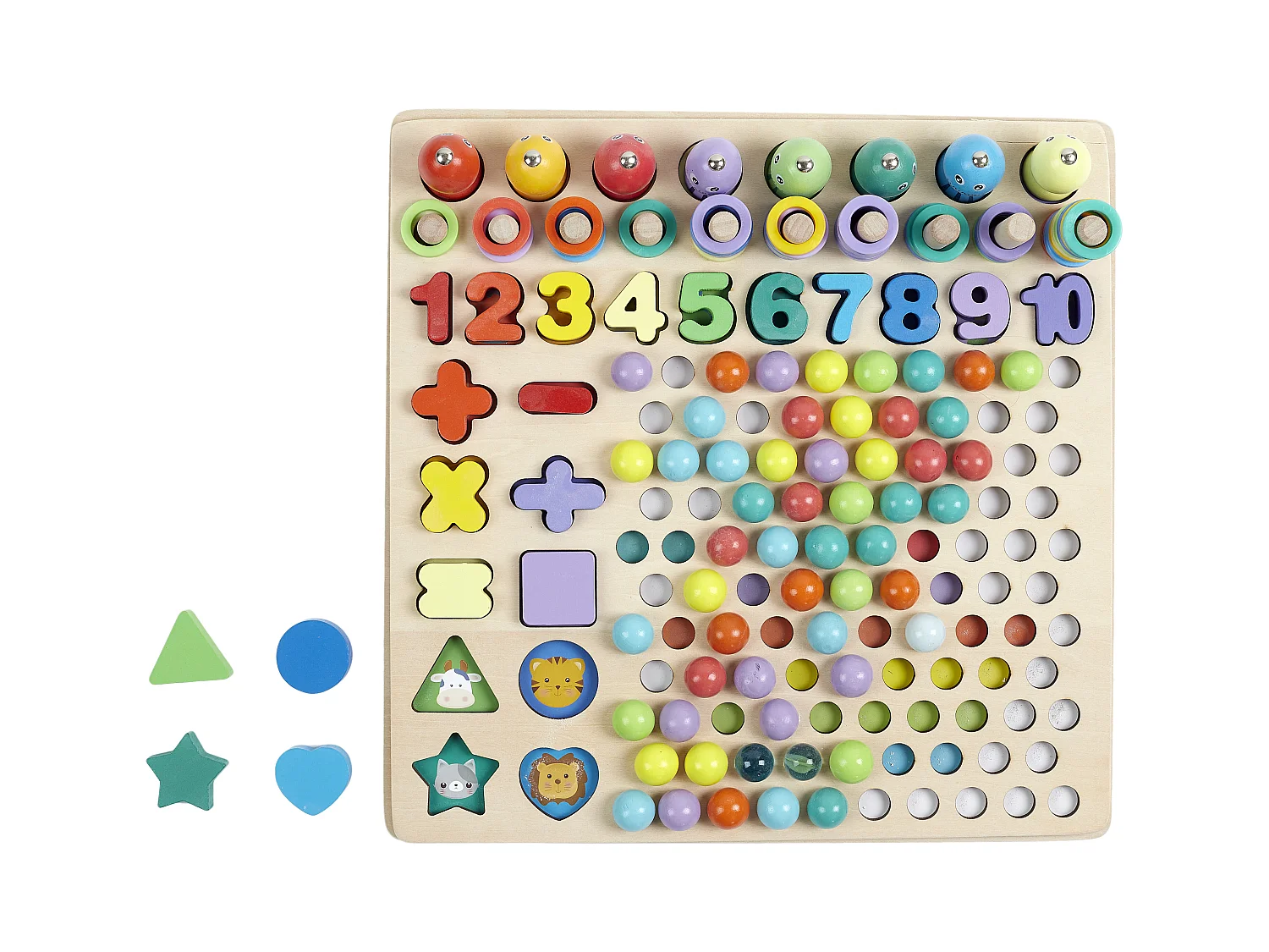 Jeu 13 En 1 Mathematiques Multicolore