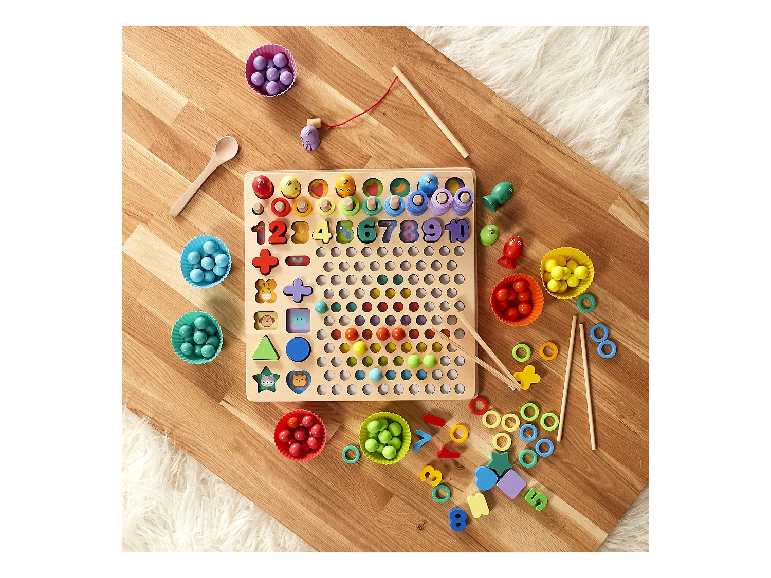 Jeu 13 En 1 Mathematiques Multicolore