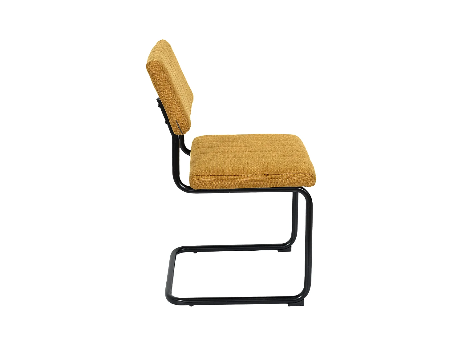 Chaise Alban Moutarde - Lot De 2 Jaune