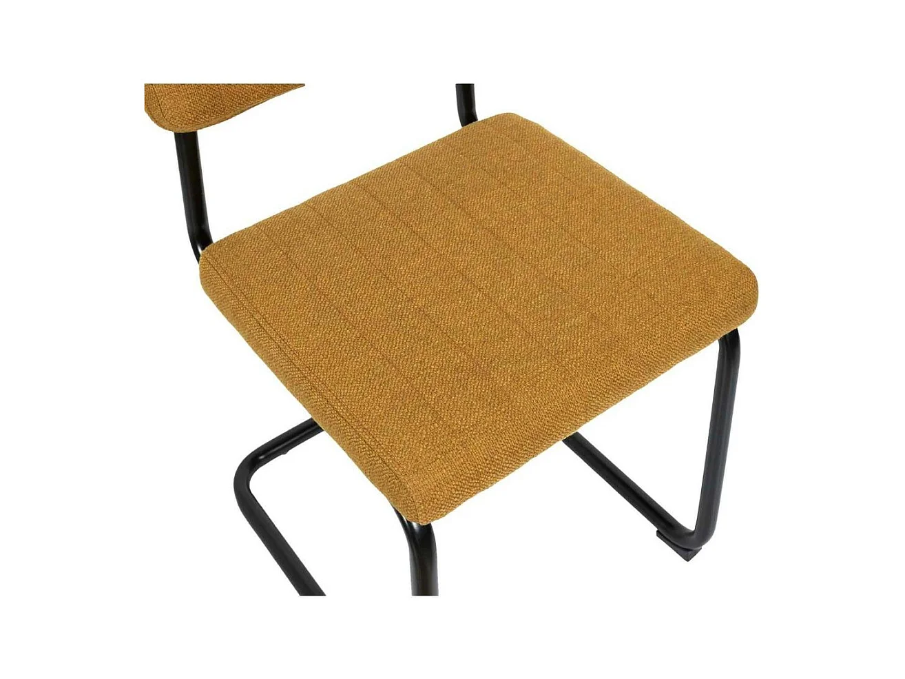 Chaise Alban Moutarde - Lot De 2 Jaune