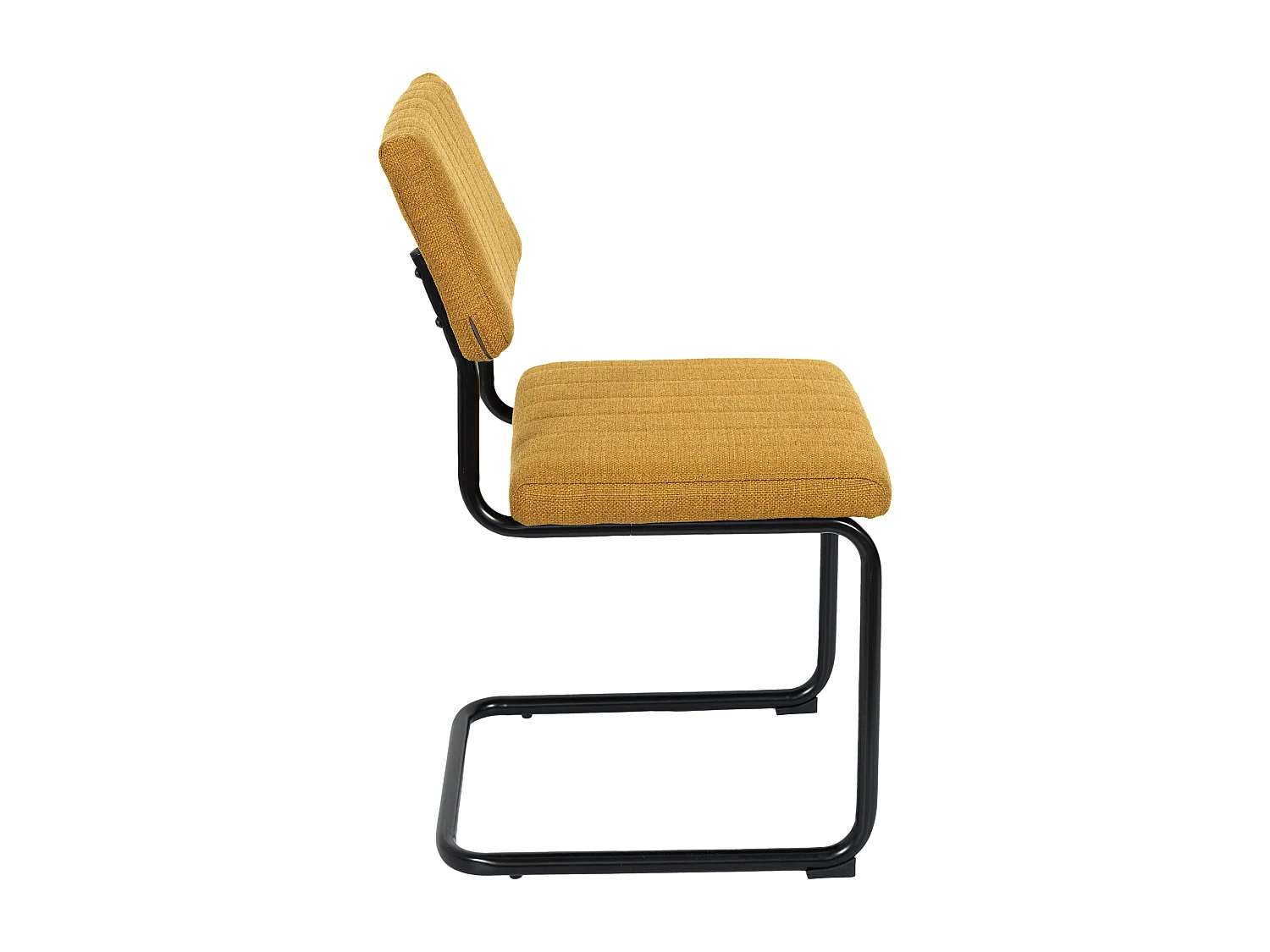 Chaise Alban Moutarde - Lot De 2 Jaune