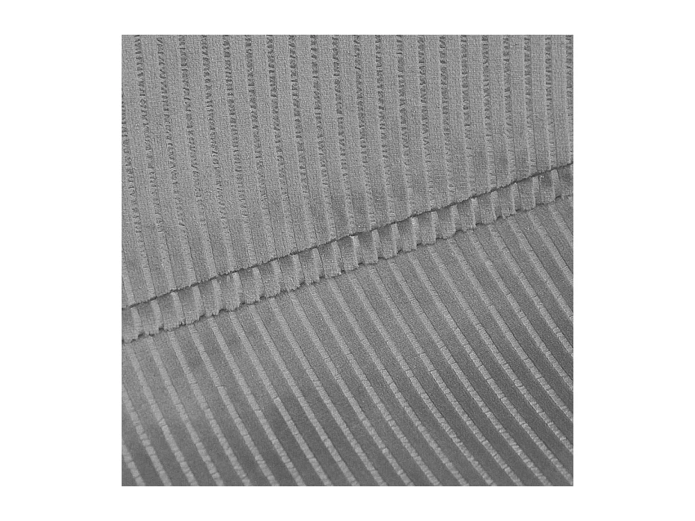 Chaise Velours Cotele Giulia Gris Clair - Lot De 4 Gris