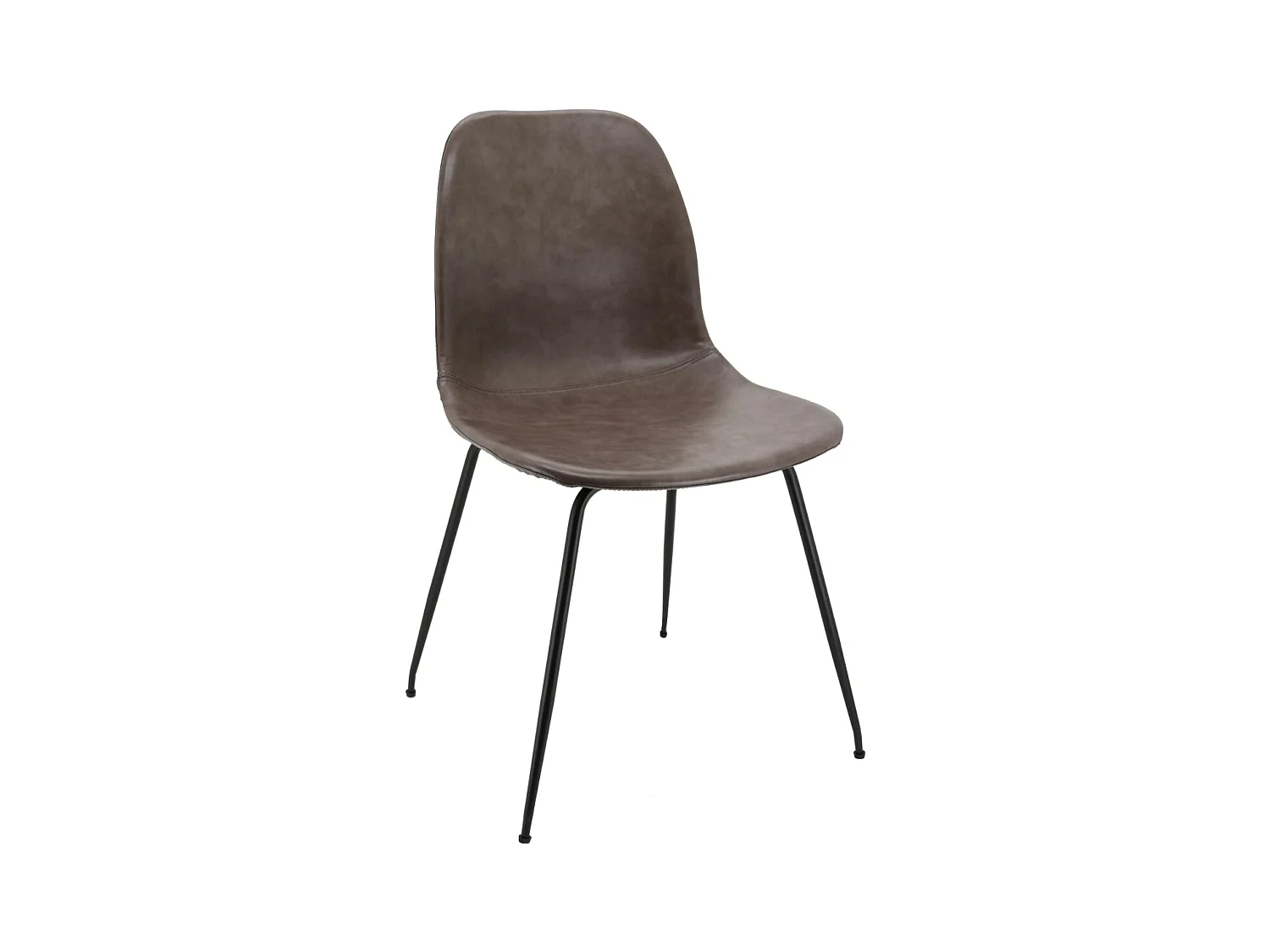 Chaise en polyuréthane et métal