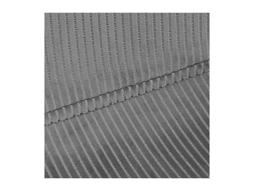 Chaise Velours Cotele Giulia Gris - Lot De 4 Gris