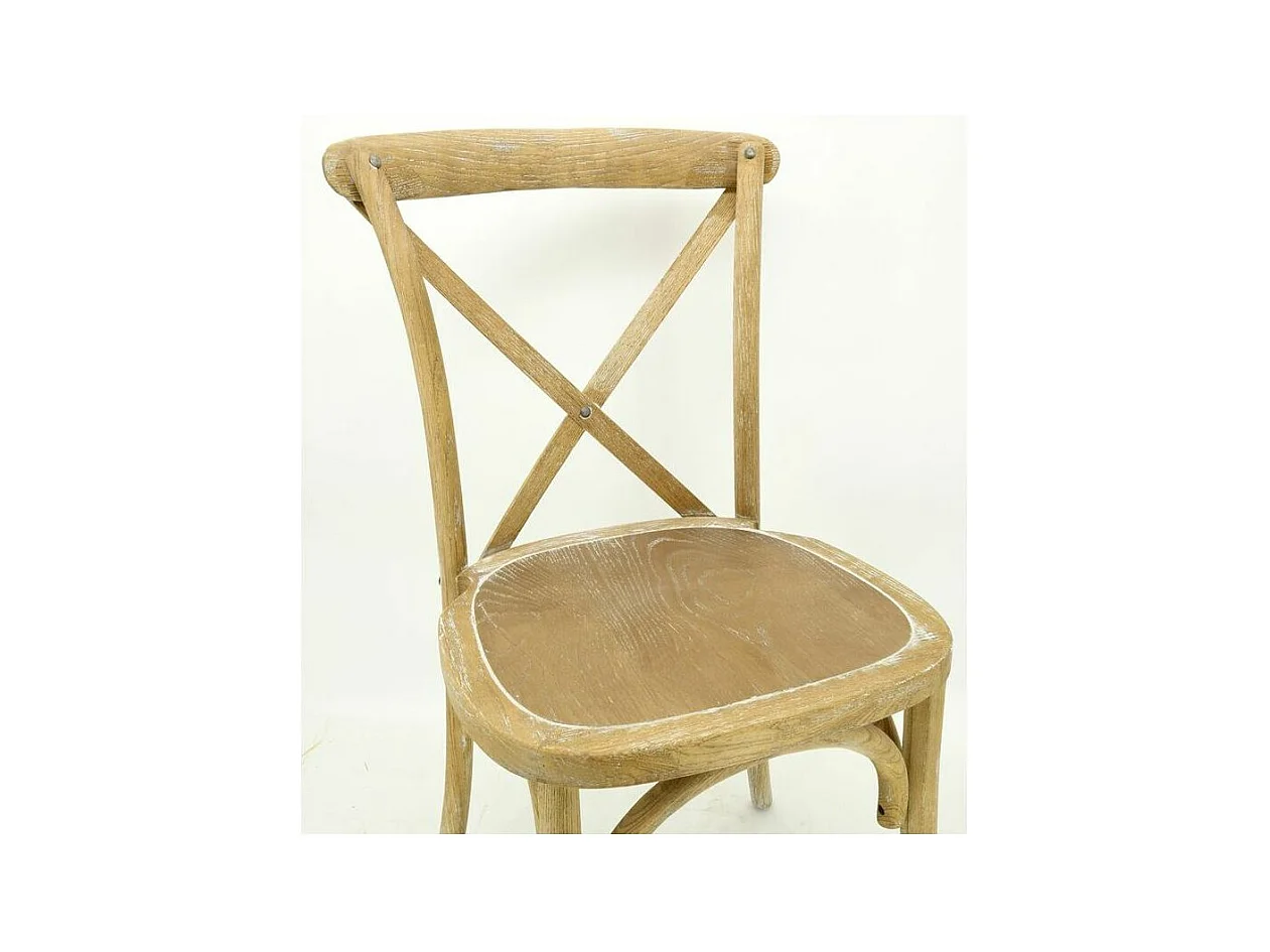 Chaise en orme empilable Bistro