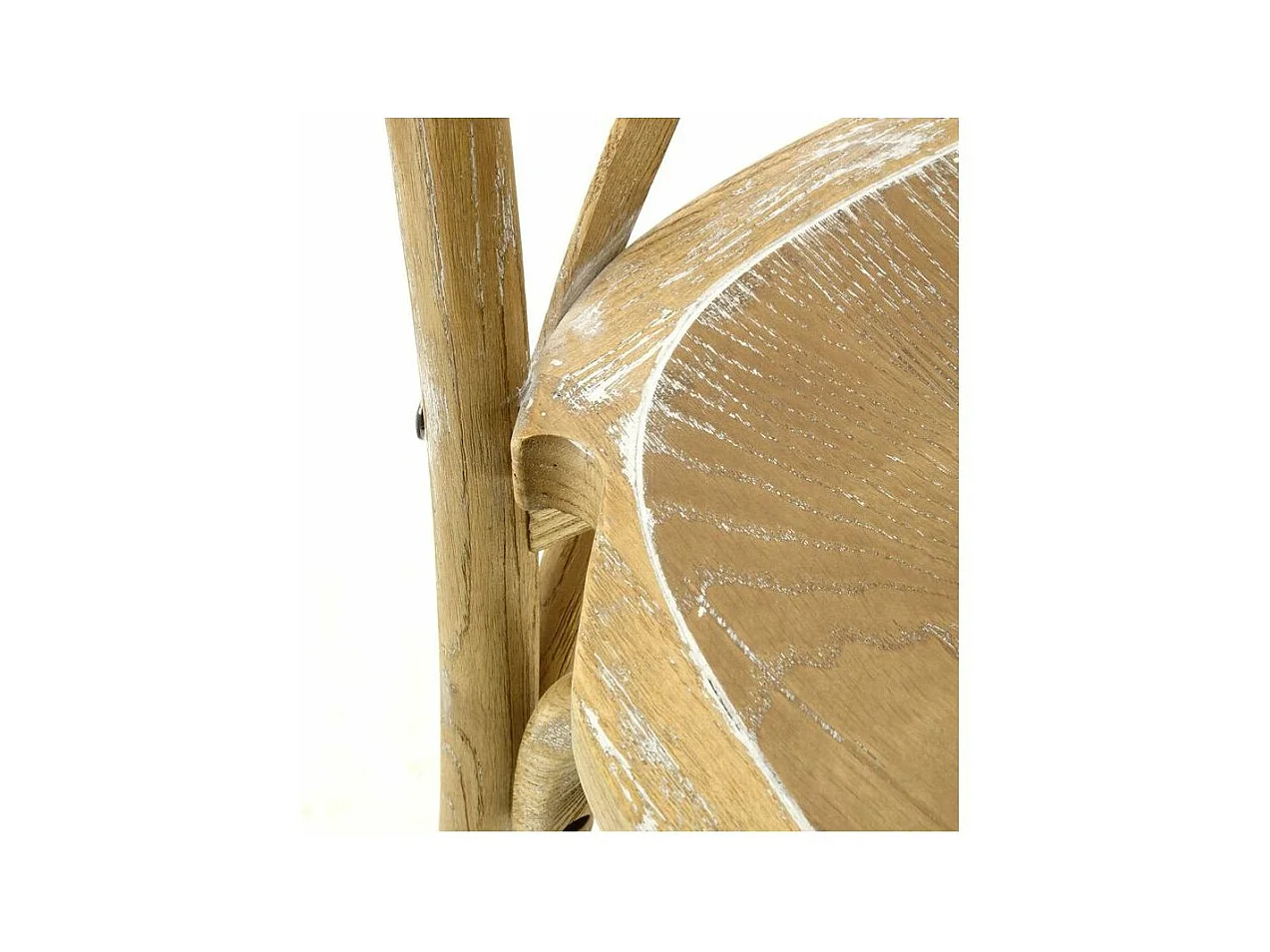 Chaise en orme empilable Bistro