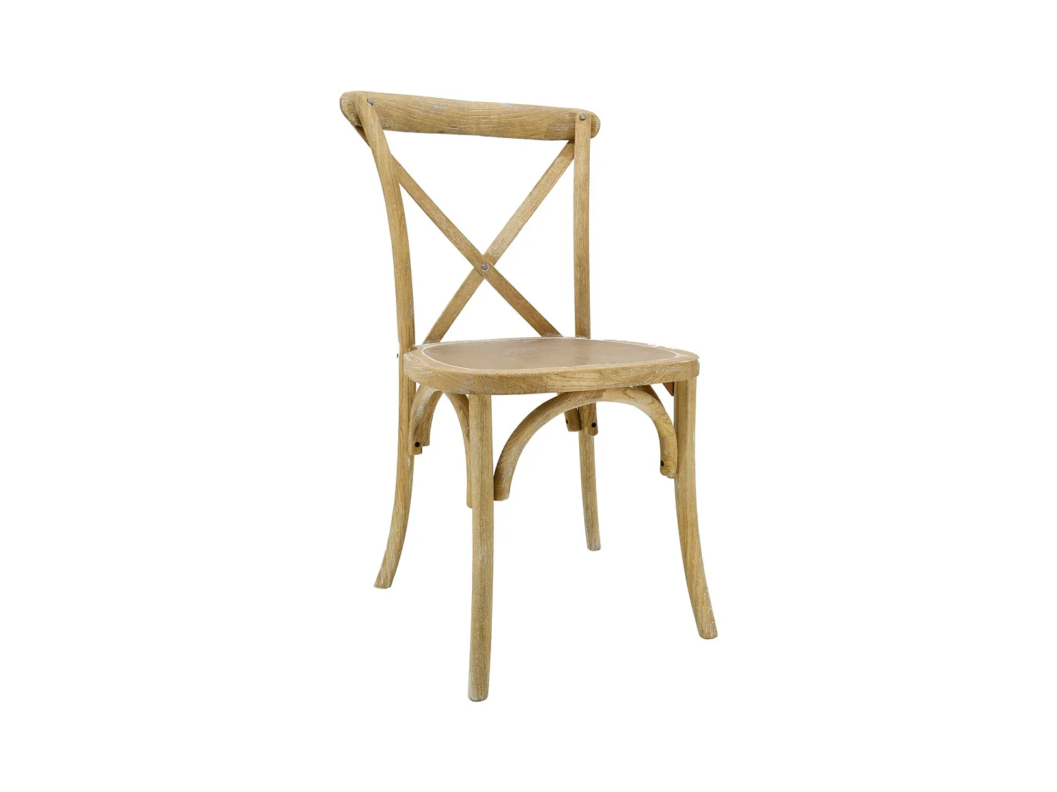Chaise en orme empilable Bistro