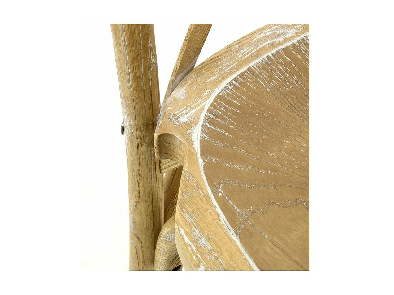 Chaise en orme empilable Bistro