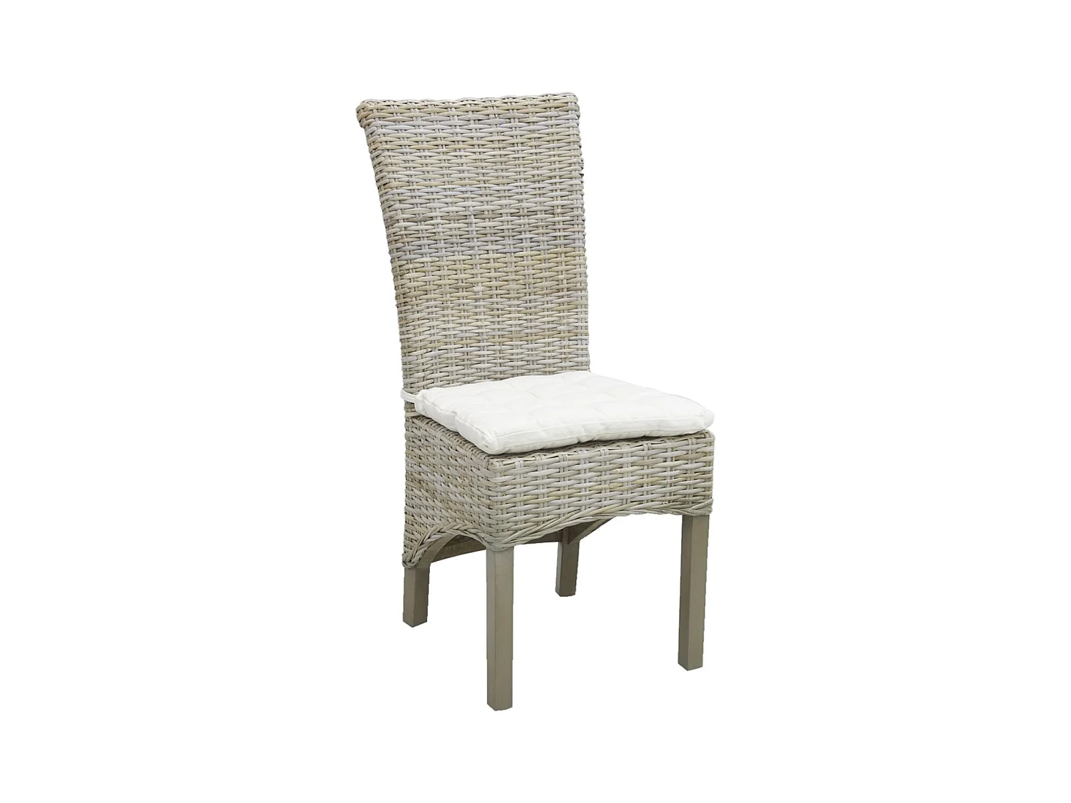 Chaise en acajou teinté