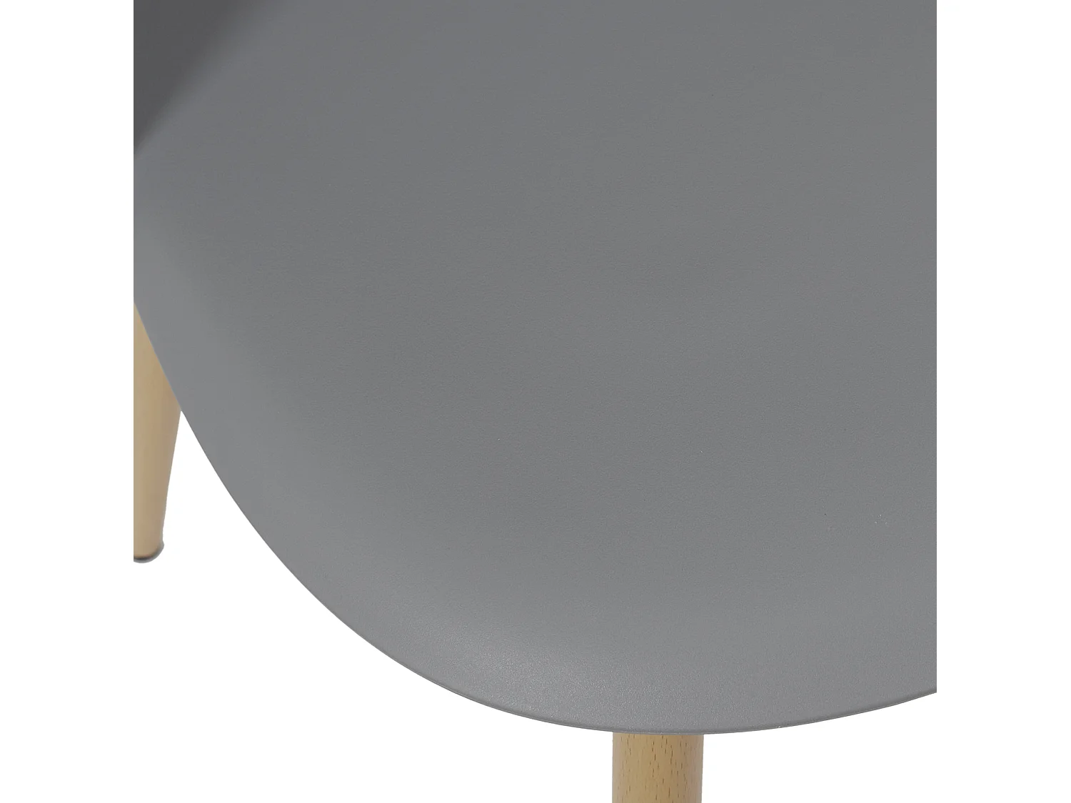 Chaise Scandinave Bergen Gris - Lot De 4 Gris