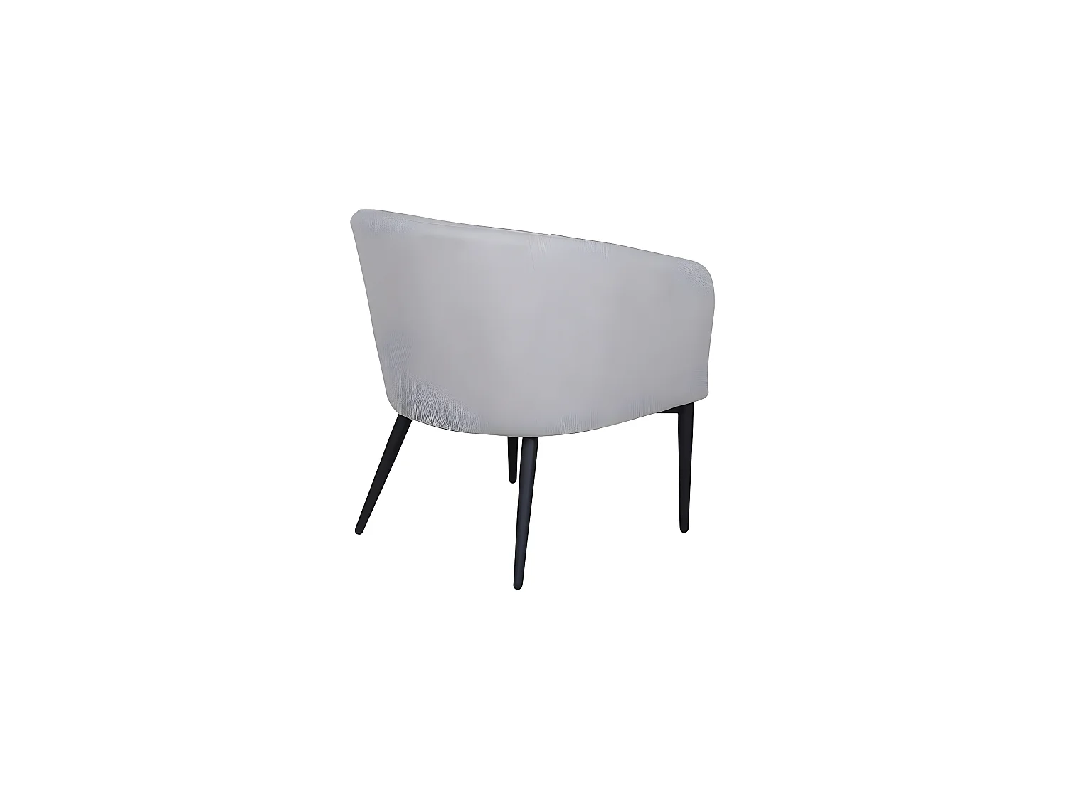 Fluffy fauteuil grijs.