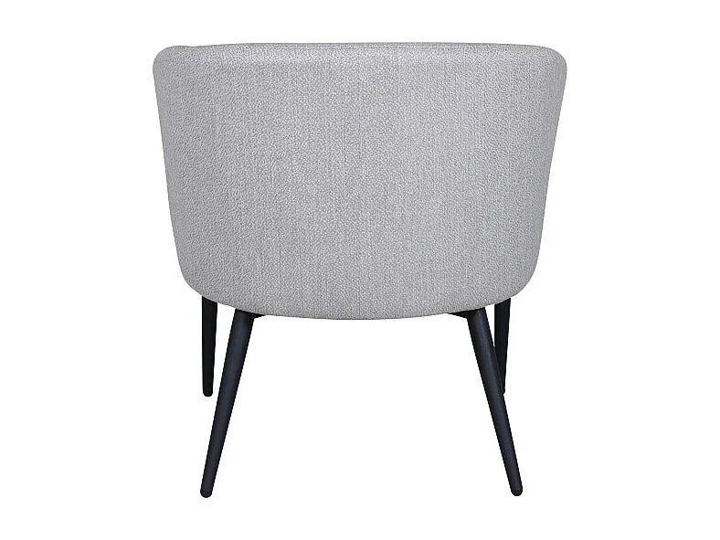 Fauteuil en Tissu "Fluffy" 70cm Gris