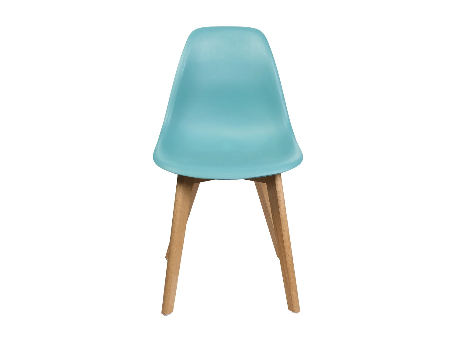 Chaise Scandinave Coque Bleu Celadon - Lot De 2 Bleu