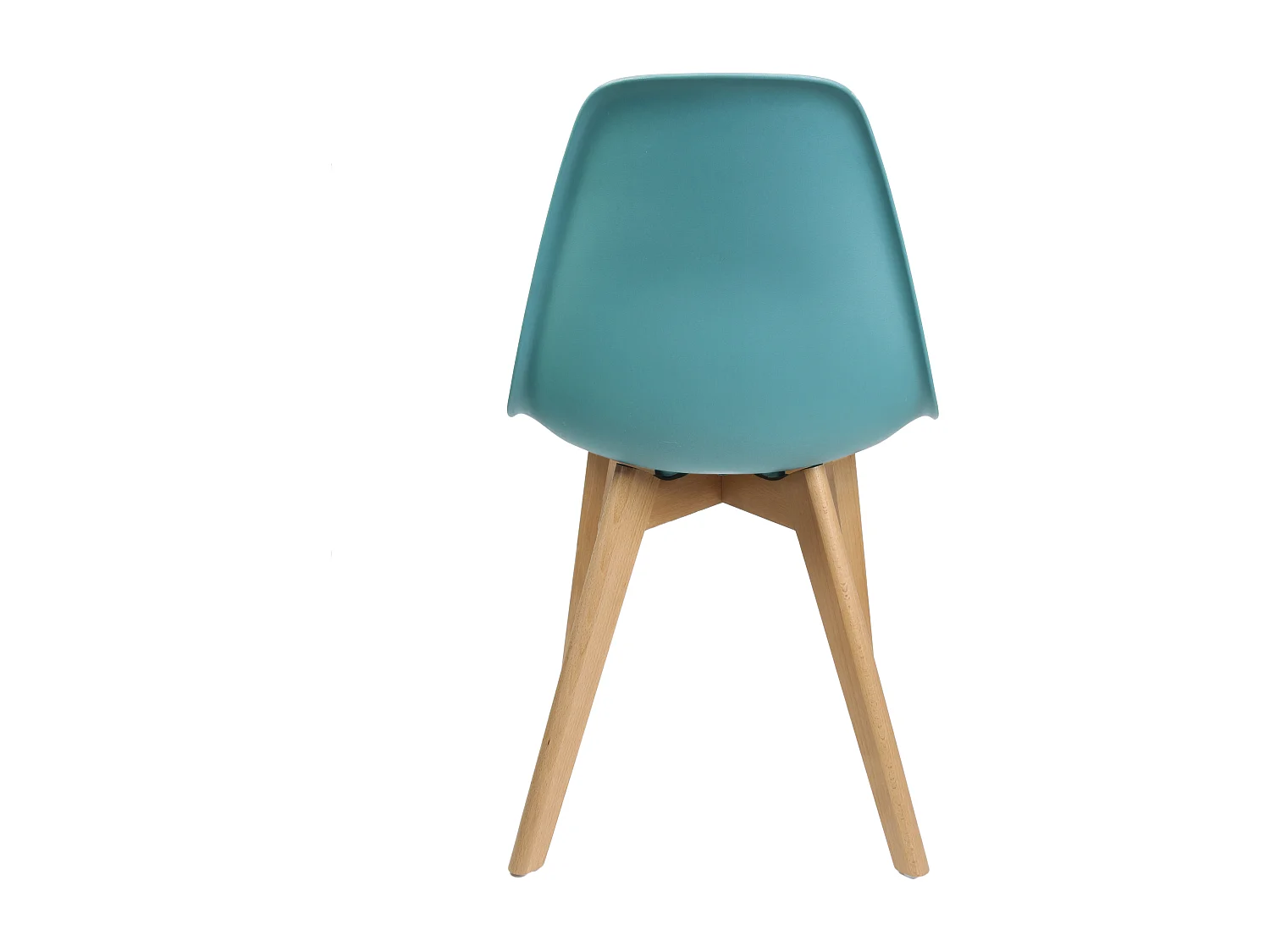Chaise Scandinave Coque Bleu Celadon - Lot De 2 Bleu