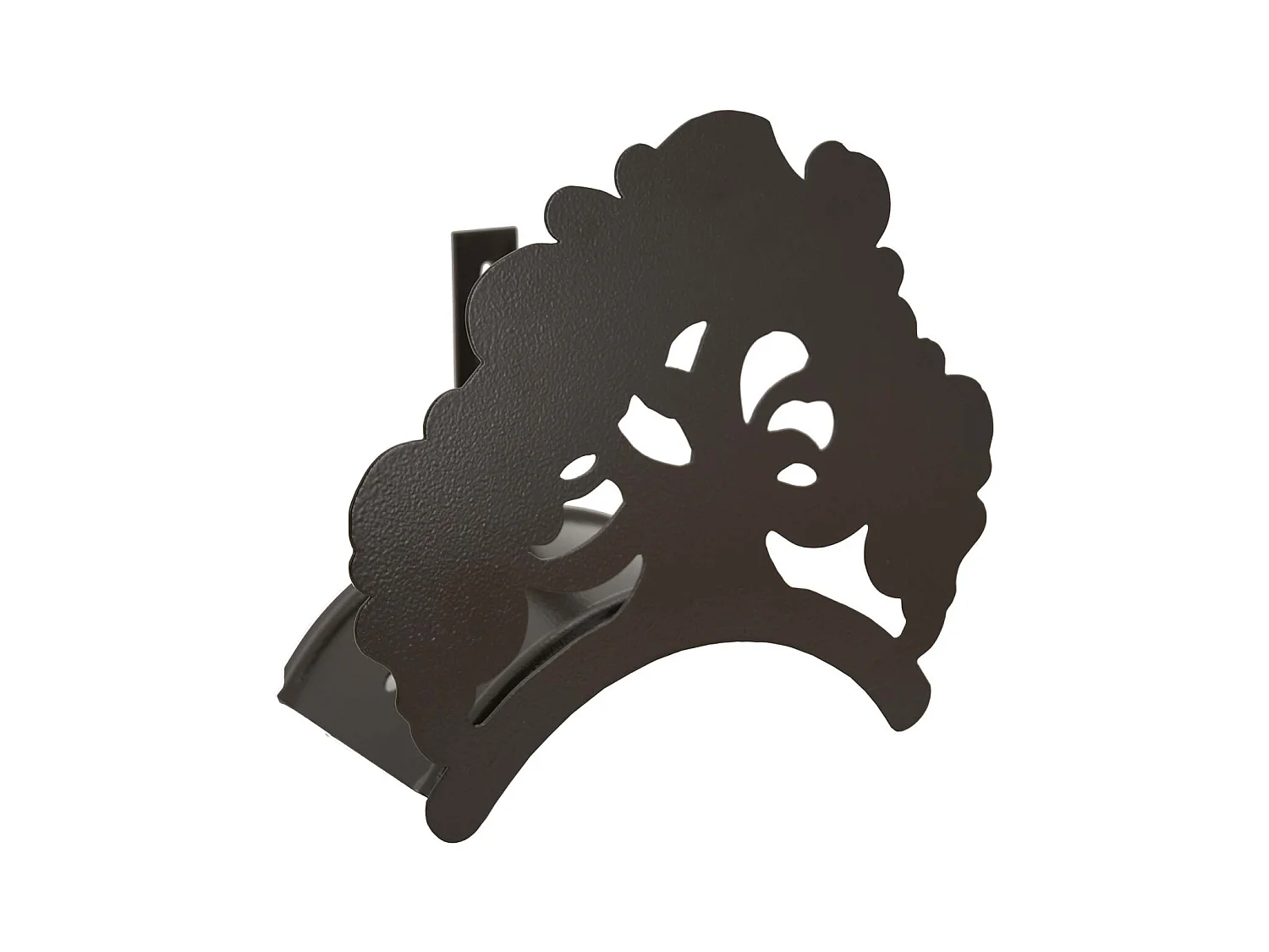 Soporte original de acero para mangueras montado en la pared Eje