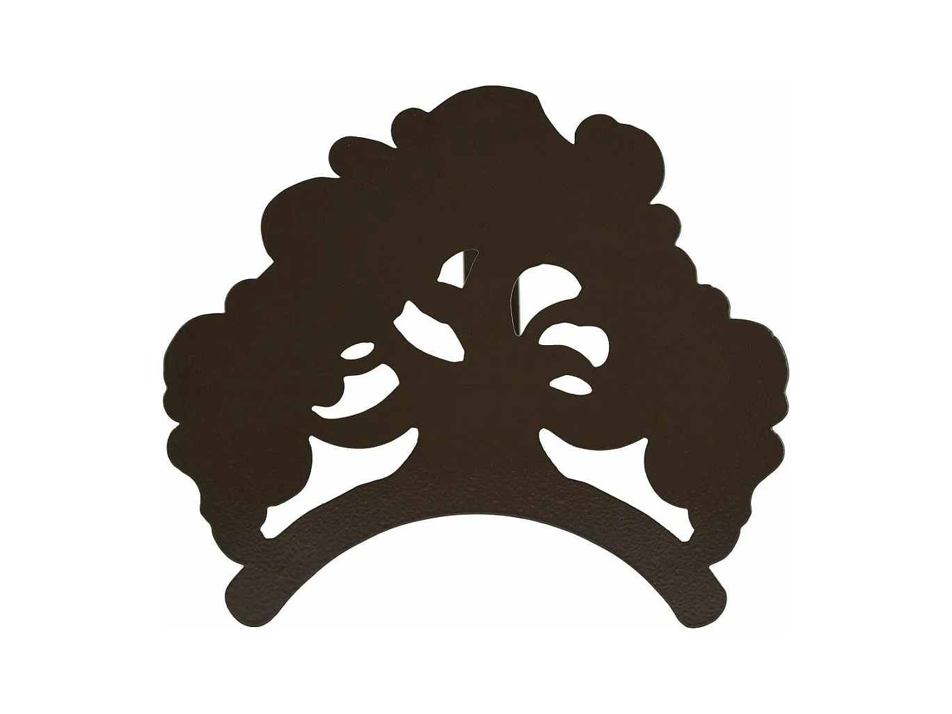 Soporte original de acero para mangueras montado en la pared Eje