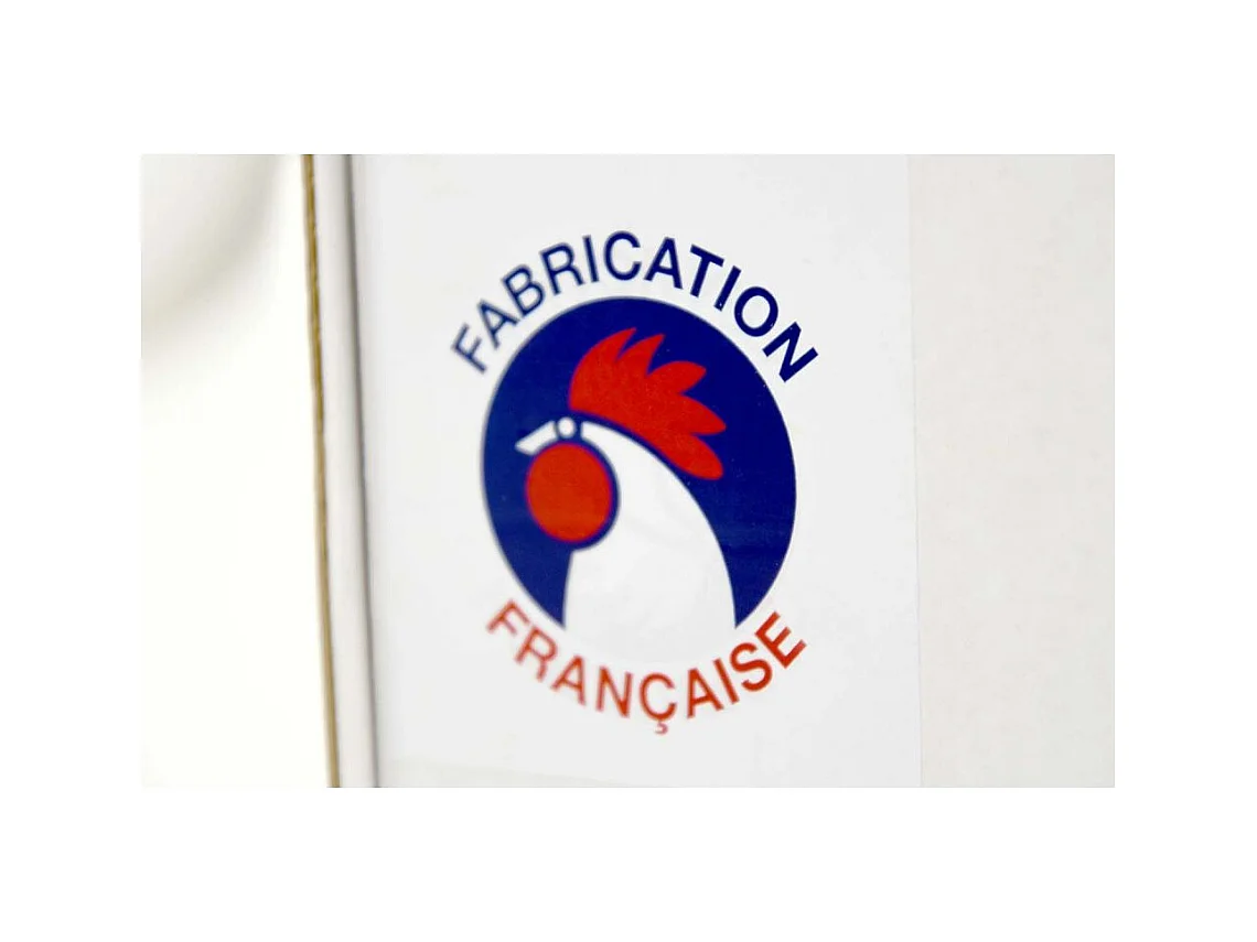 Soporte original de acero para mangueras montado en la pared Eje