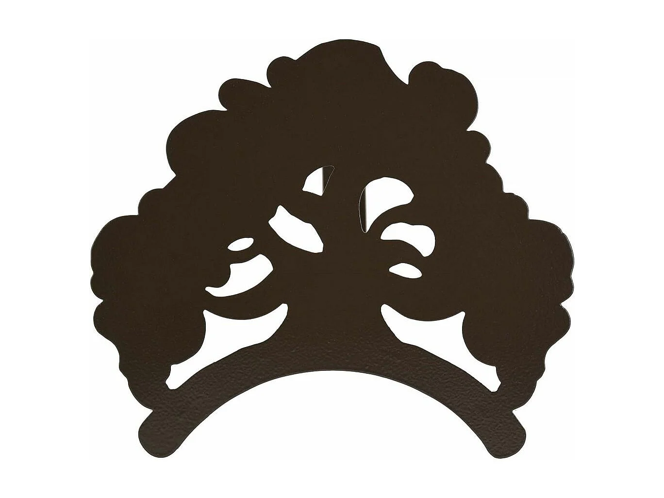 Portagomma a parete in acciaio originale Albero