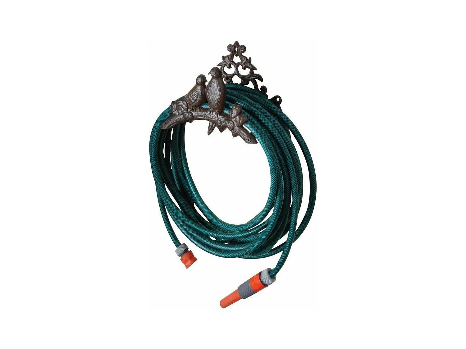 Porte tuyau fonte oiseaux