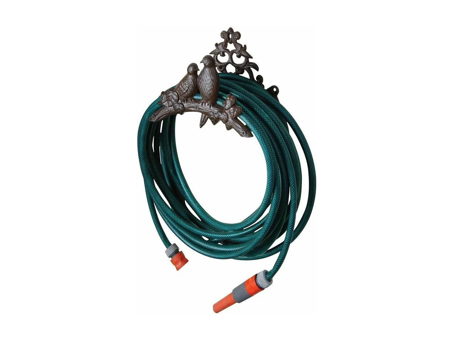 Porta tubi in ghisa per uccelli