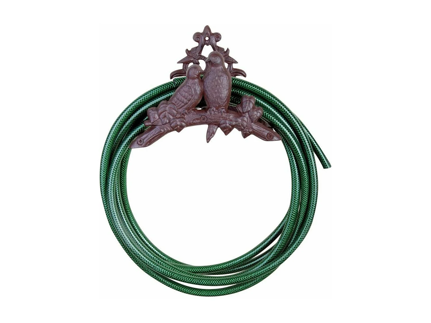 Porta tubi in ghisa per uccelli