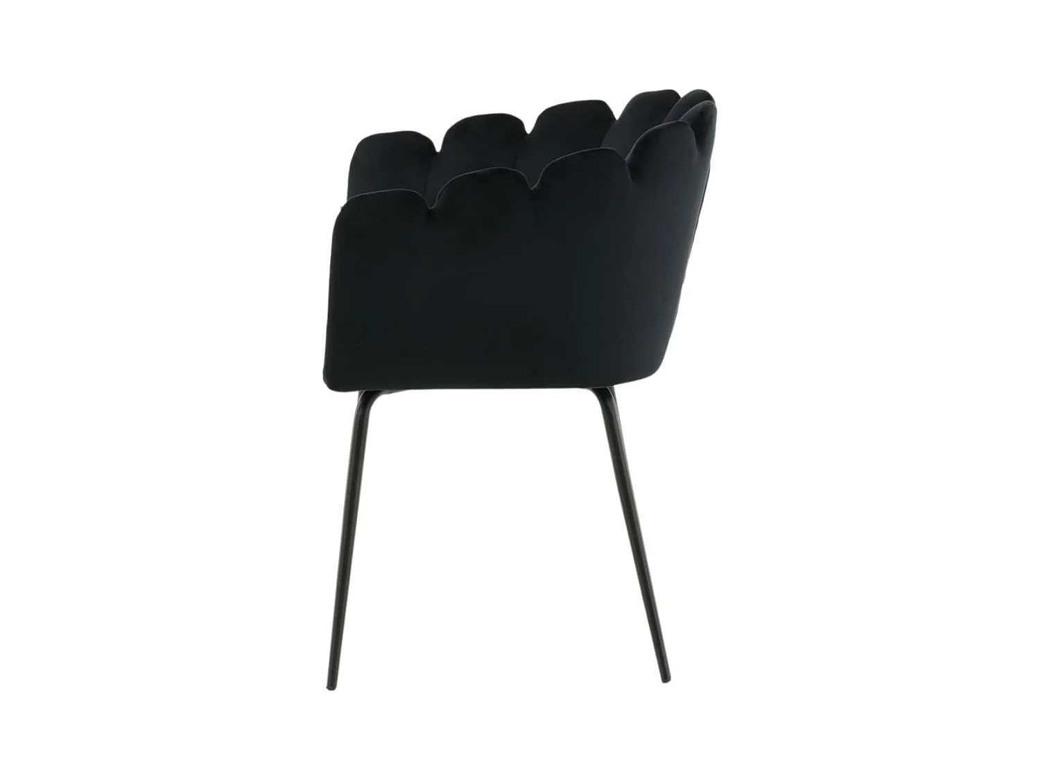 Sessel aus Samt und Metall Limhamn