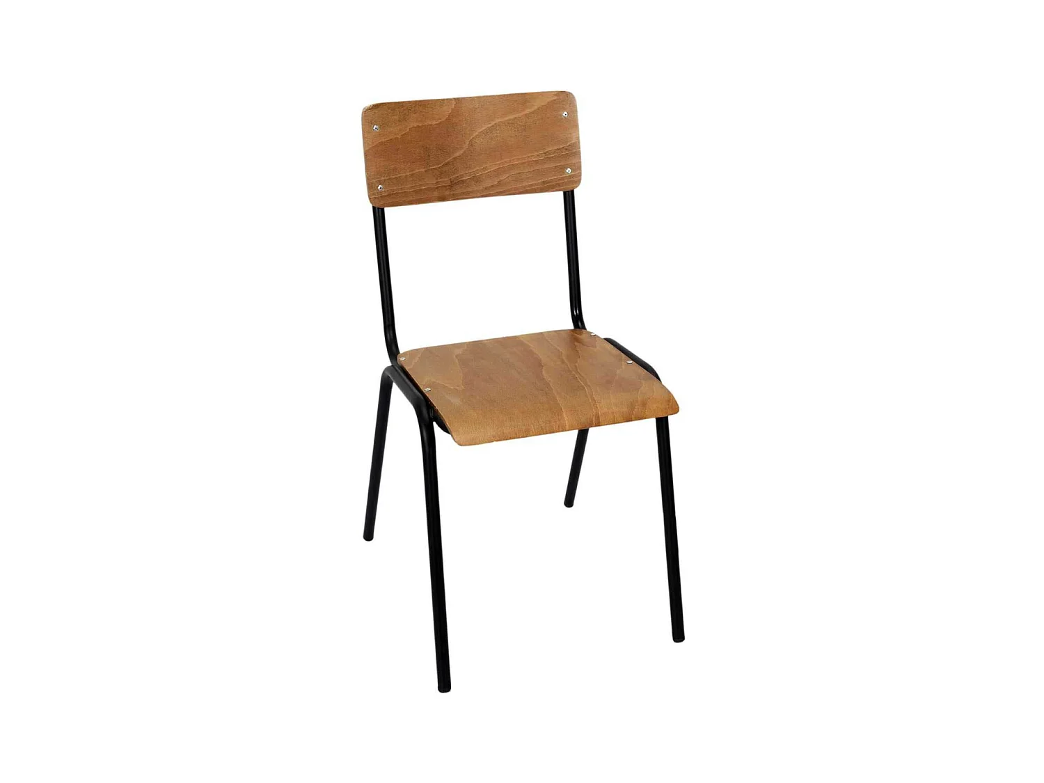 Chaise écolier en bois