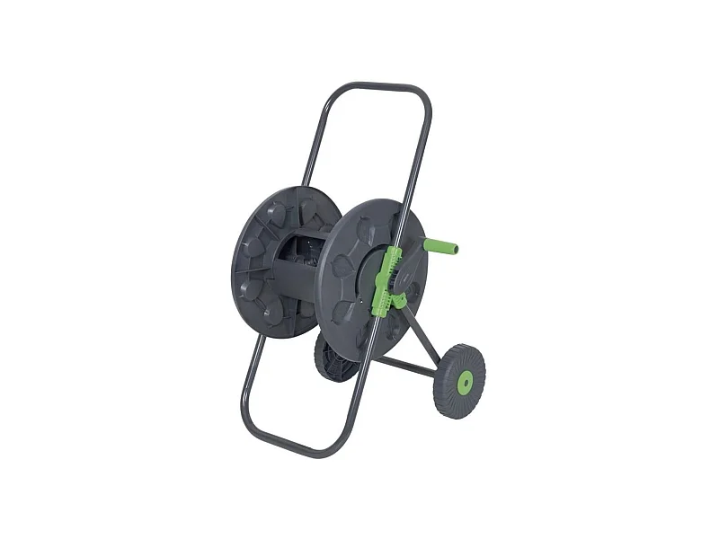 Dévidoir à tuyau d'arrosage vide sur roues