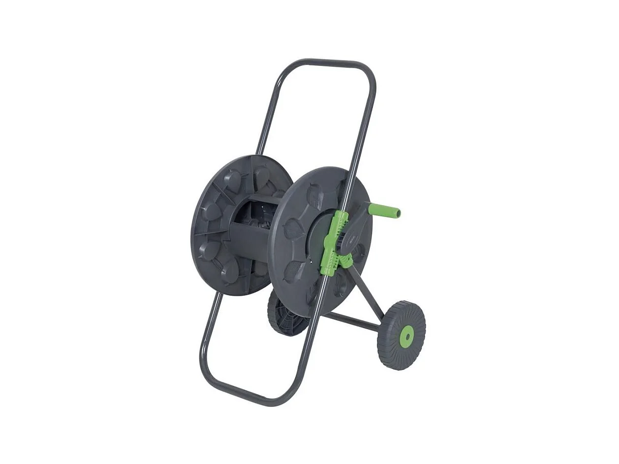 Dévidoir à tuyau d'arrosage vide sur roues