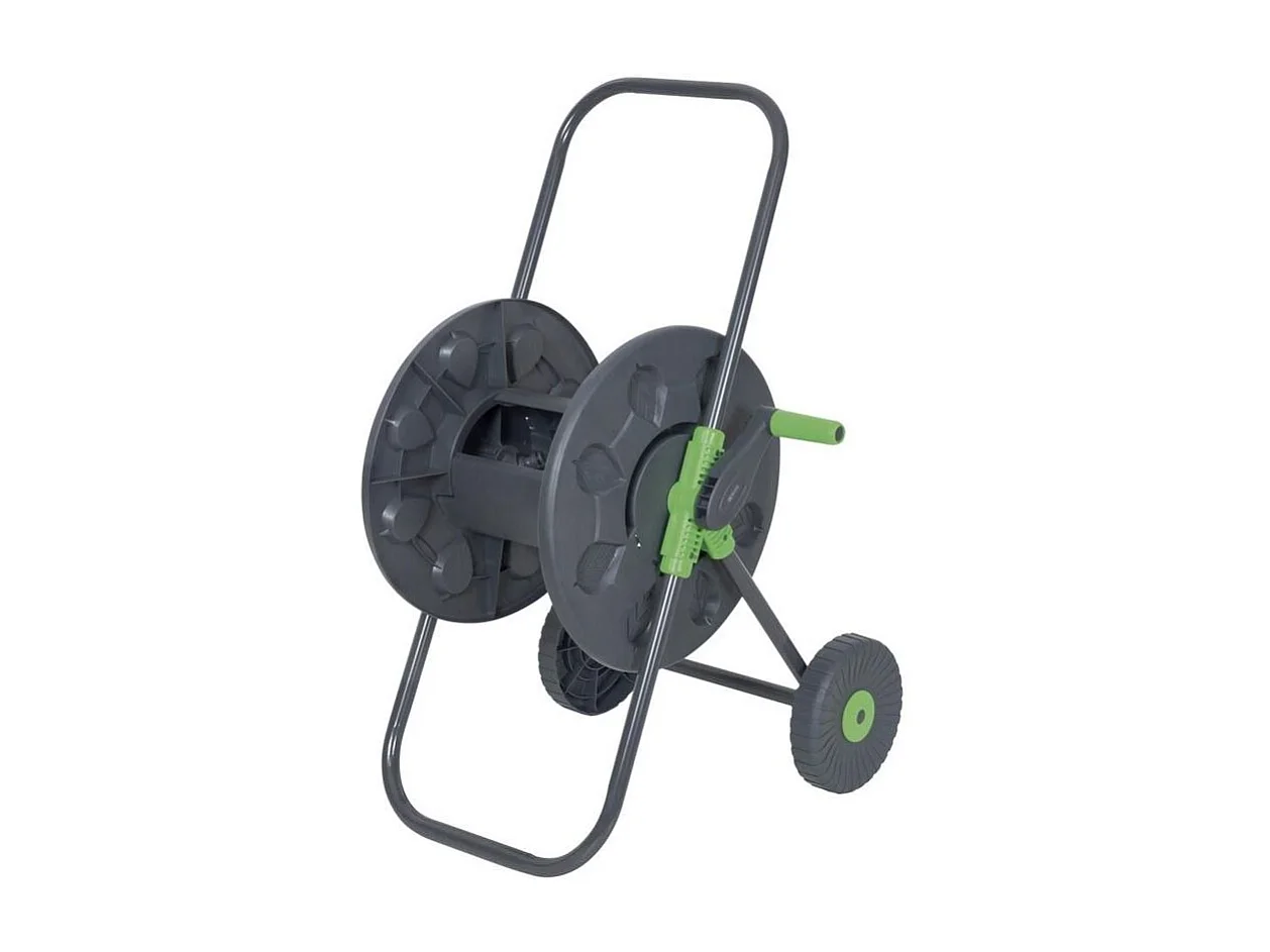 Dévidoir à tuyau d'arrosage vide sur roues