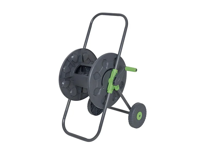 Dévidoir à tuyau d'arrosage vide sur roues