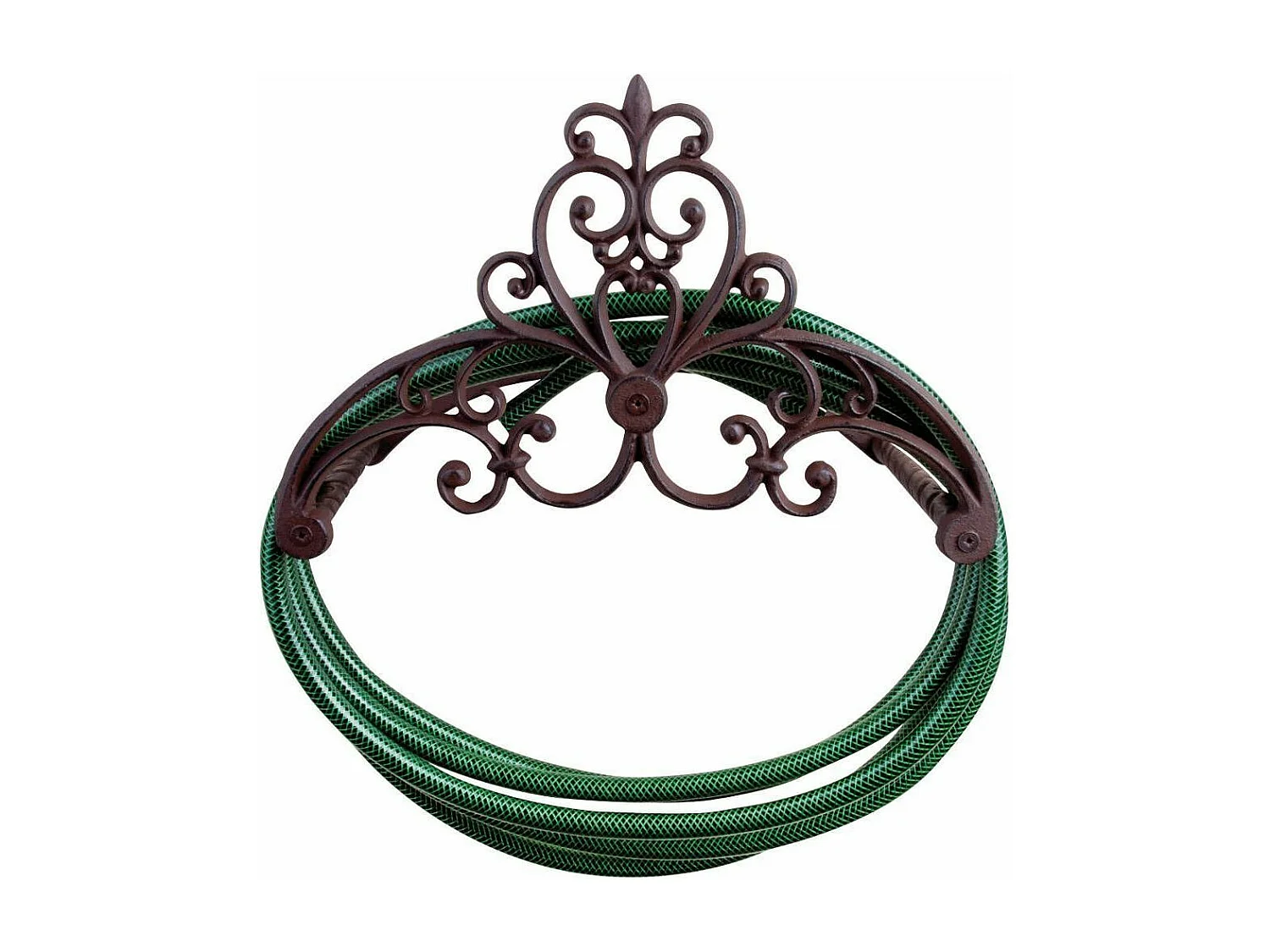 Portagomma in ghisa con fiori