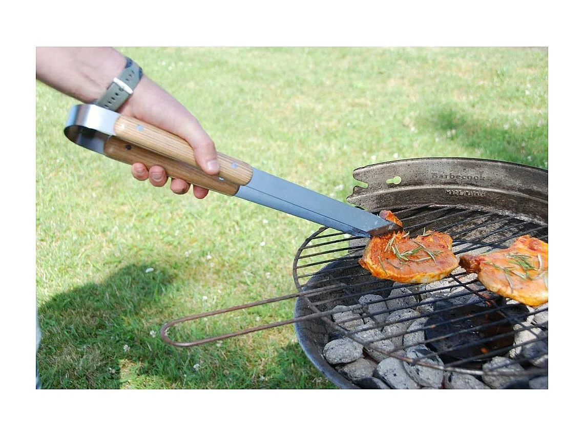 Grillbesteck aus Leinen